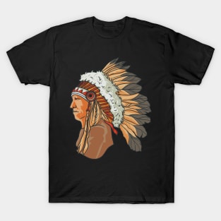 Native American Man T-Shirt